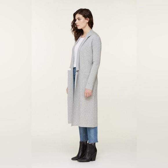 NWOT Soia & Kyo Annabella Coatigan in Silverash - Picture 2 of 8
